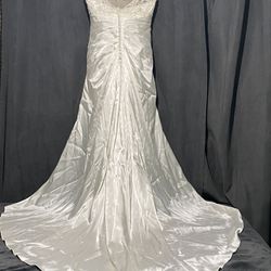 Wedding Dress, From David’s Bridal 