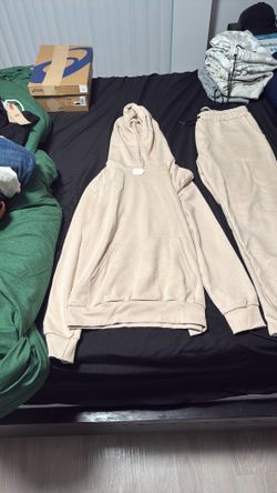 Cream  SweatSuit