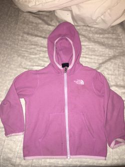 18-24 months girls Pink Northface Fleece jacket