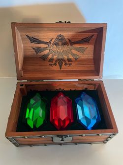 Legend of Zelda Paper Weight Rupee Chest