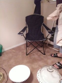 Out side chair with bag