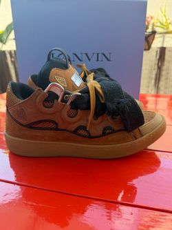Men’s Lanvin Curb Sneakers Size EU 43