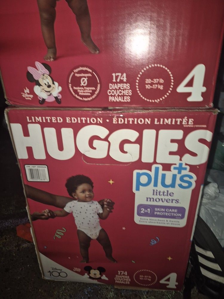 Huggies Size 4. $45 Cada 1. Caja El Precio Es Firme