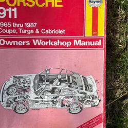 Porsche 911 65-87  manual Book