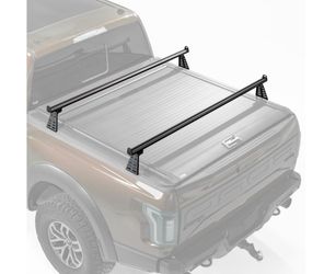Adjustable Truck Bed Rack Cross Bars,Compatible With Mid-Size Trucks With Tonneau Covers Or Without Tonneau Covers|Length 65"|2PCs|Made Of High-Streng