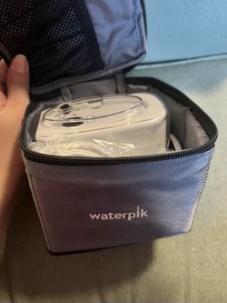 Unused Waterpik Nano Plus For Teeth, Compact For Travel & Home, 6 Flossing Tips