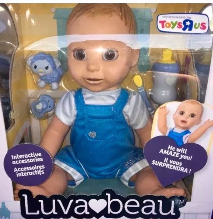 Luvabeau boy sales interactive doll