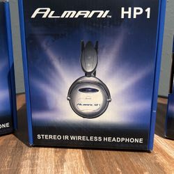 Almani    IR   Hp1 Stereo Wireless Headphones New 