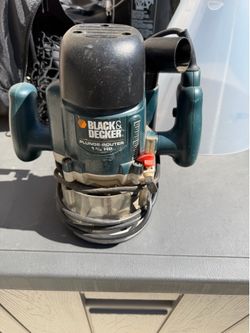 Black and decker router