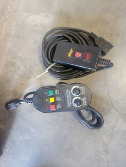 Fog Machine Controls 