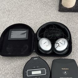 Vintage CD Players, Bose Headphones