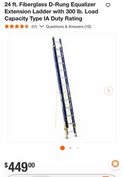 Ladder 24 f fiberglass