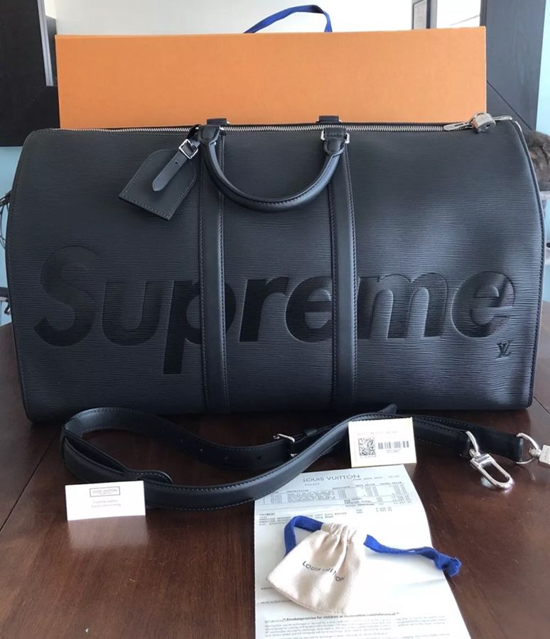 Supreme x Louis Vuitton Keep All Duffle Bag (100% Authentic) ** for