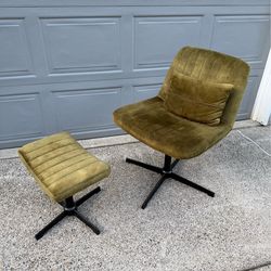 Chair and Ottoman