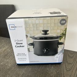 Slow Cooker 2-quart New 