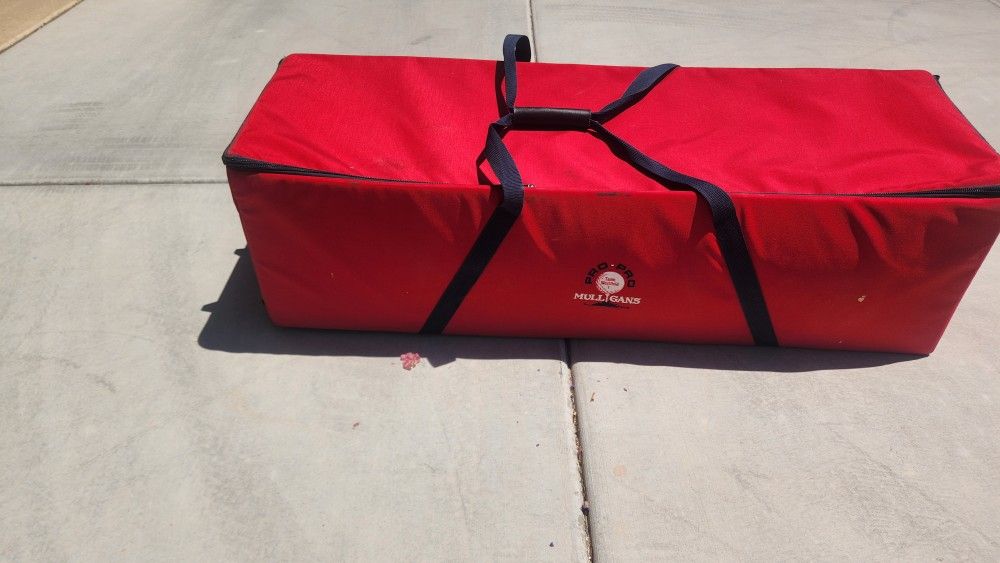 Deluxe Golf Airline Travel Bag With Rollers-also Christmas Tree Storage Bag