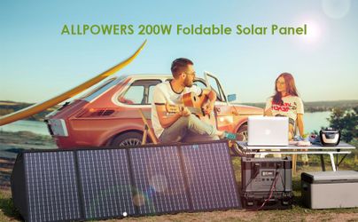 allpowers 200w foldable solar panel