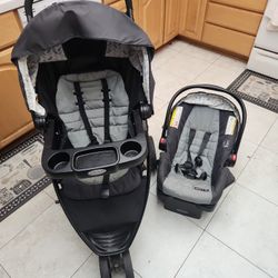 Baby Stroller And Car Seat