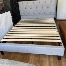 Queen Headboard And Bedframe 