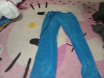 Blue pants