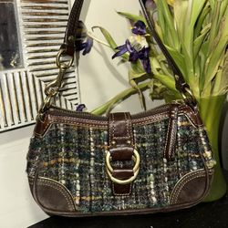 Vintage Tweed Coach Chelsea 