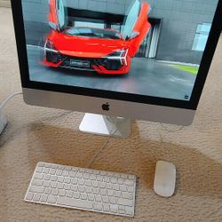 21" Apple iMac Intel i5 500gb Hd Working Fine
