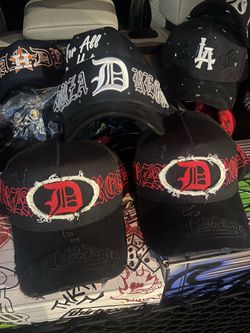 Dandy Hats Fuerza Regida Distressed & Crystal Hat