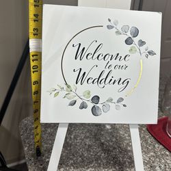 Wedding sign 