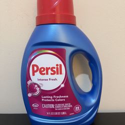 Persil Liquid Laundry Detergent, Intense Fresh, 34 fl oz, 25 Loads