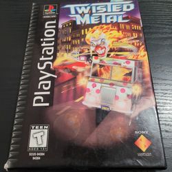 Twisted Metal Ps1 Long Box 