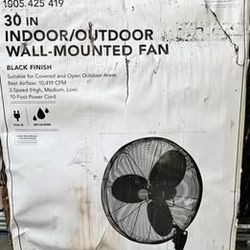 30in indoor/outdoor fan