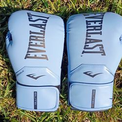 New Everlast Blue Elite Greatness Within Boxing Gloves 