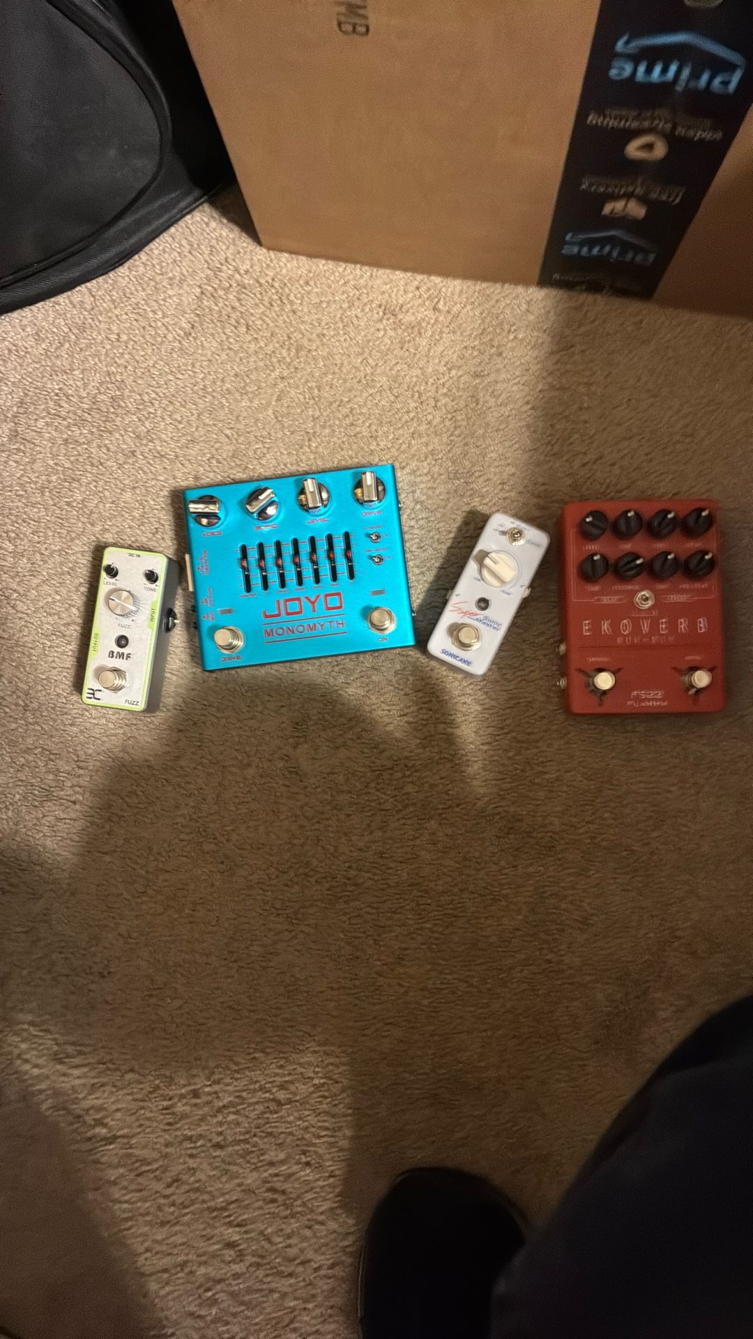 Guitar And Bass Effects Pedals Fuzz Preamp Distortion Clean Boost Delay Reverb