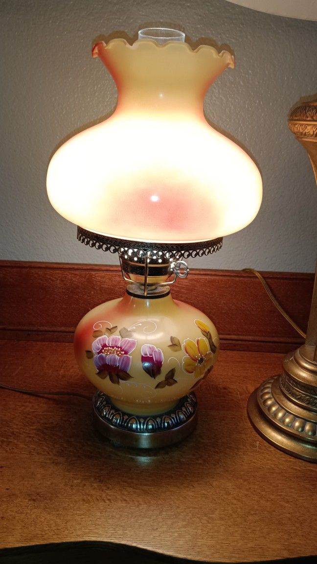 Antique Parlor Lamp 