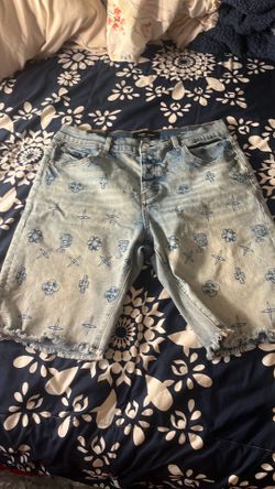 Purple Jean shorts