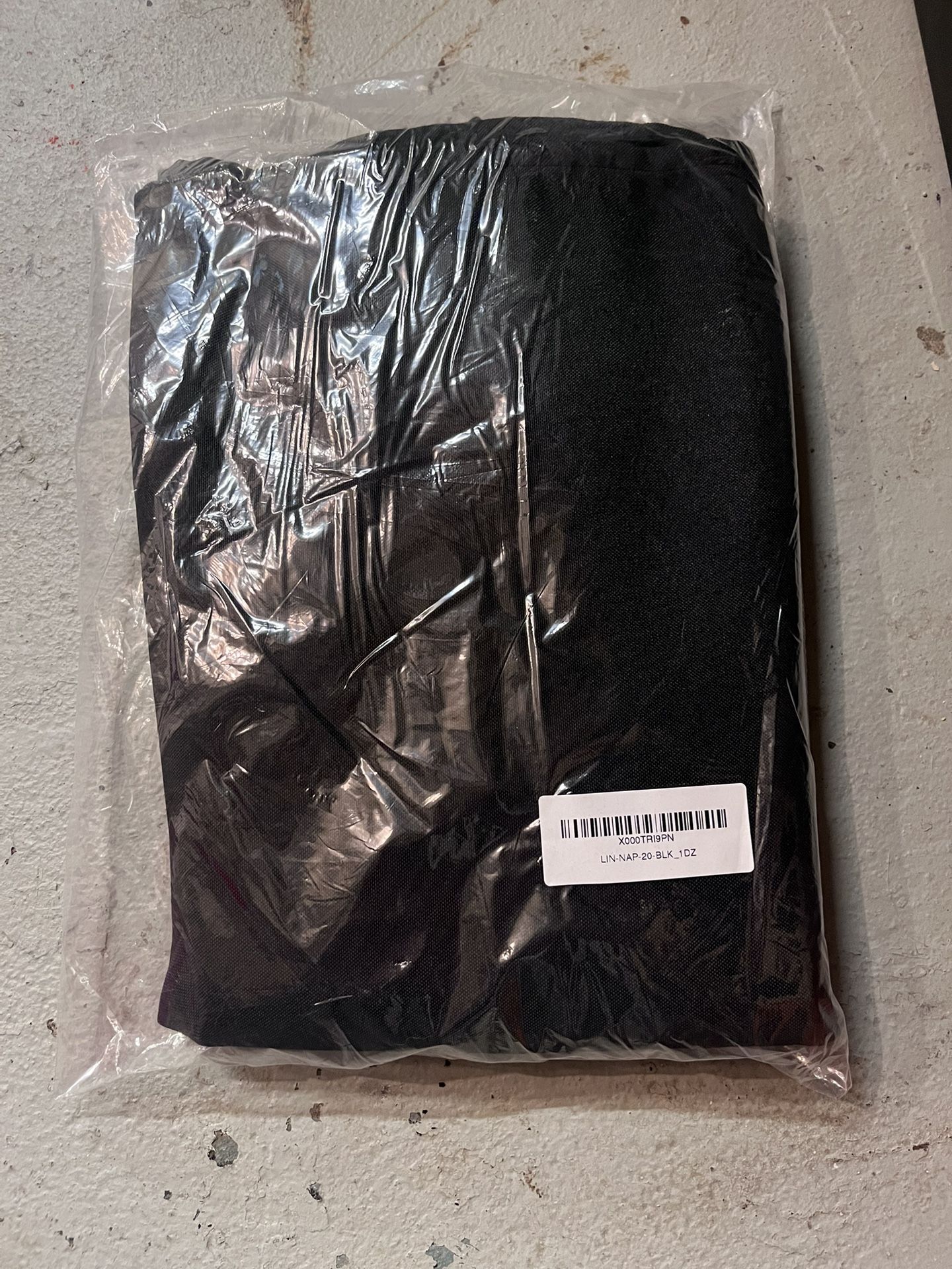 Black Linen Napkins/tablecloths