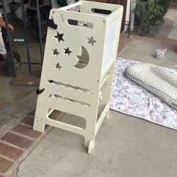Wooden Toddler Tower