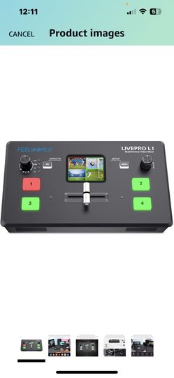 Feelworld Liverpro L1 Mixer Multi Camera Video