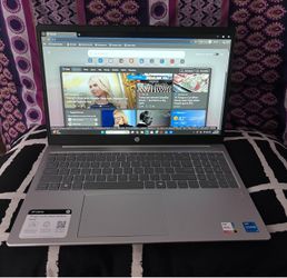 HP 15.6" FHD Laptop, Intel Core i5-1334U, 16GB RAM, 512GB SSD, +9.75 Hour Battery, Windows 11 Home