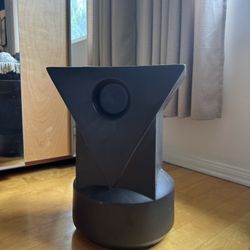 Black Plaster Side Table Modern