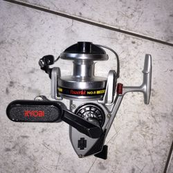 Two Fishing Poles And Ryobi N0.5 Spinning Reel