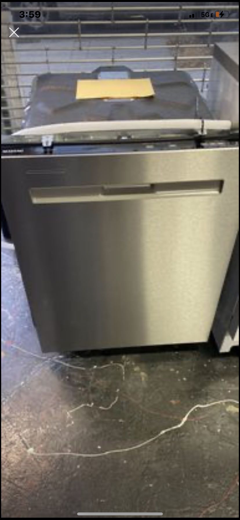 Maytag - Top Control Built-In Dishwasher with Stainless Steel Tub, Dual Power Filtration, 3rd Rack, 47dBA - Stainless steel Model:MDB8959SKZ. New out 