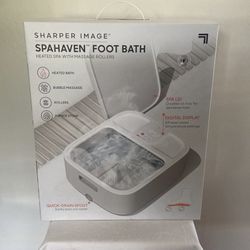 Sharper Image SpaHaven Foot Bath