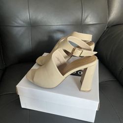 Beige Sandals