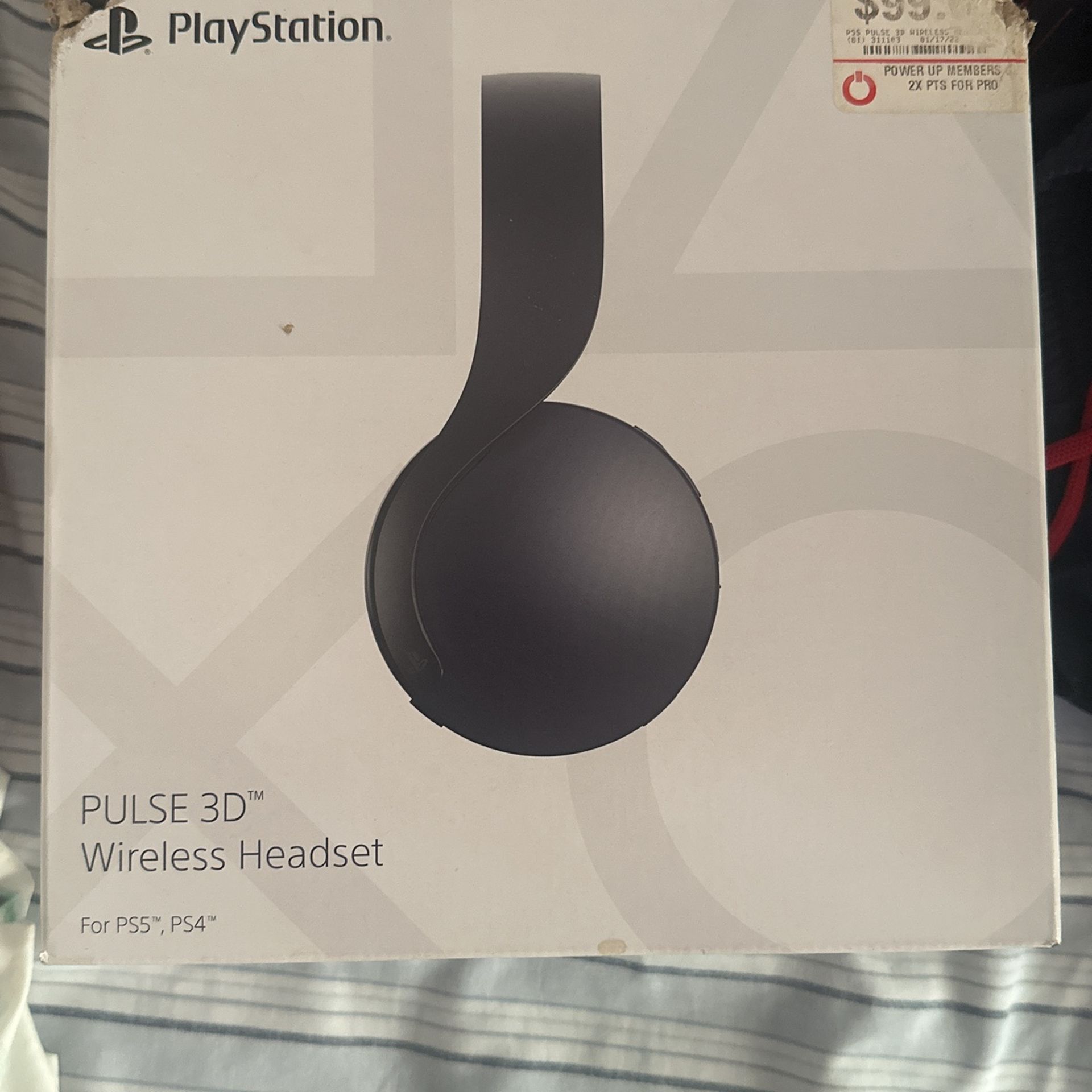 Sony PlayStation Pulse 3D Wireless Gaming Headset - Black