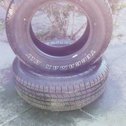 Pair of Sailun Terramax HLT Brand Tires Good Condition (235/70/16) with Mount and Balance $150