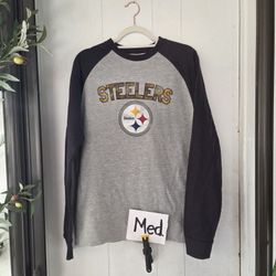 Adult MEDIUM Steelers Crew