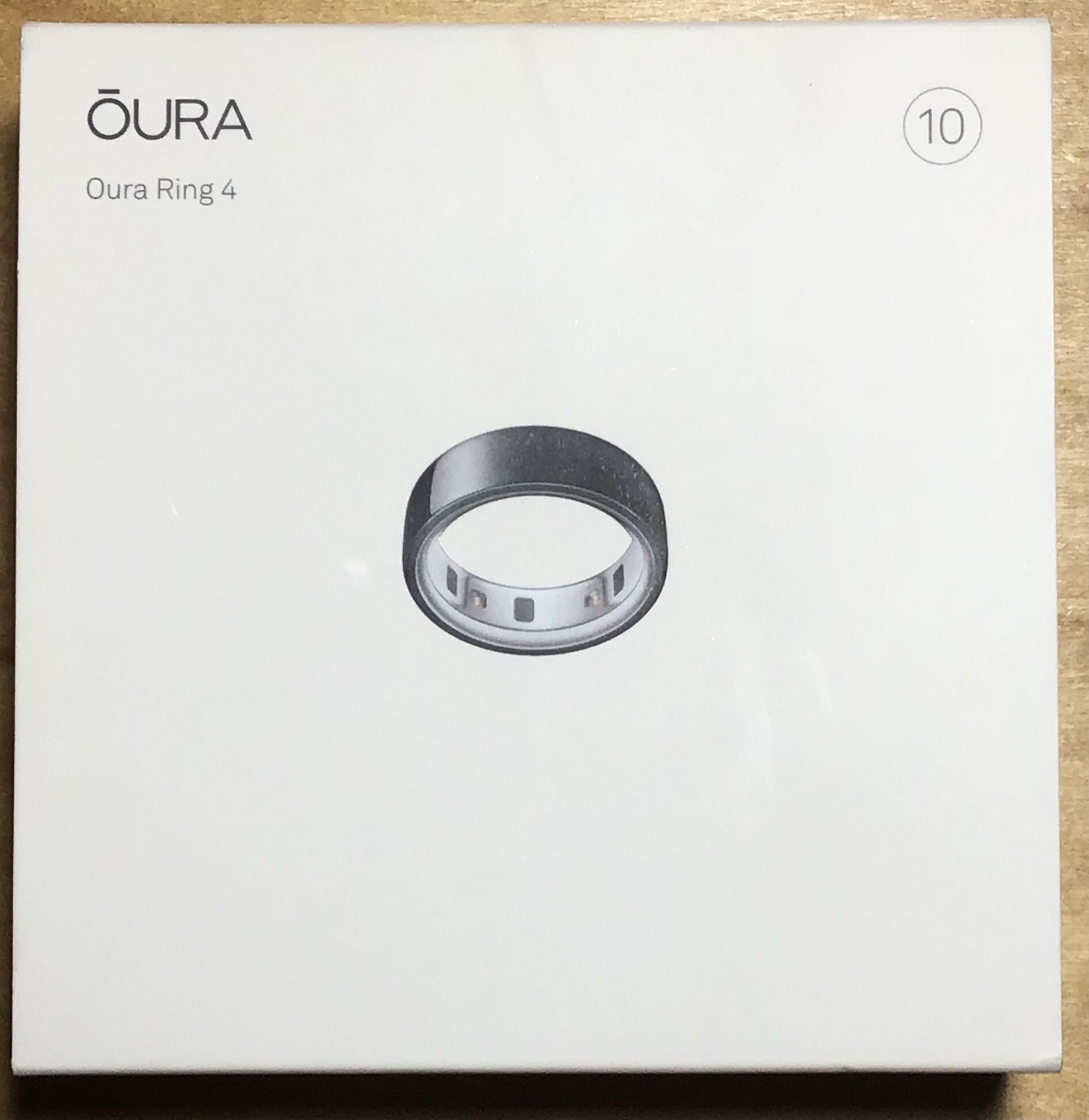 New Oura Ring 4 Black Size 10
