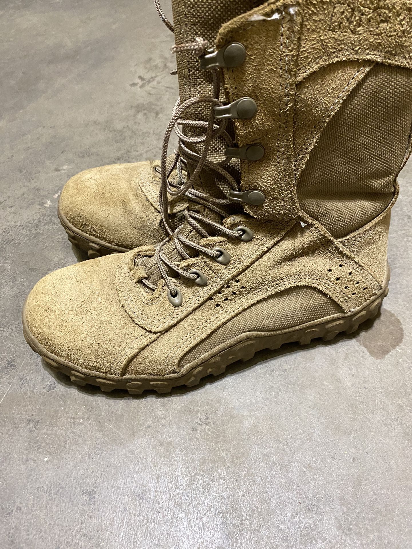 Rocky Steel Toe Boots Size 6