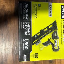 ONE+ HP 18V Brushless Cordless 15-Gauge 34° Angled Finish Nailer (Tool Only)